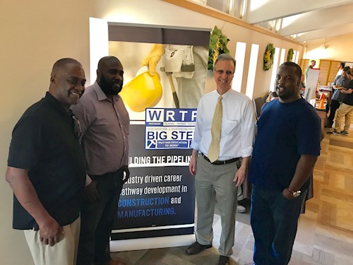 Joe Parisi visits Project Big Step